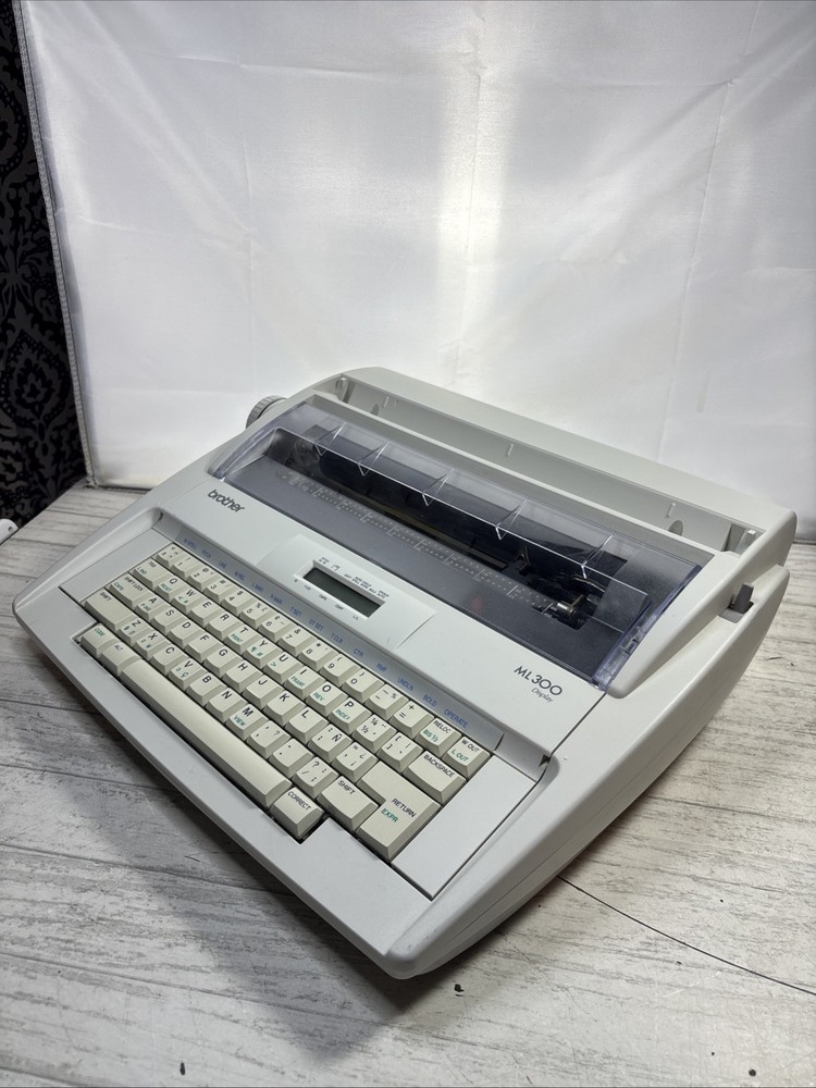 Brother ML-300 Electronic Dictionary Typewriter~Tested and Working