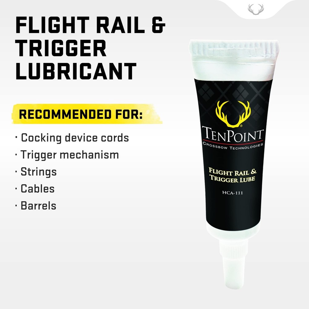 TenPoint Flight Rail & Trigger Lube - for Cocking Device Cords, Strings,