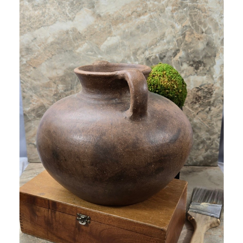 Handmade Qumran Replica Low Profile Ceramic Vessel