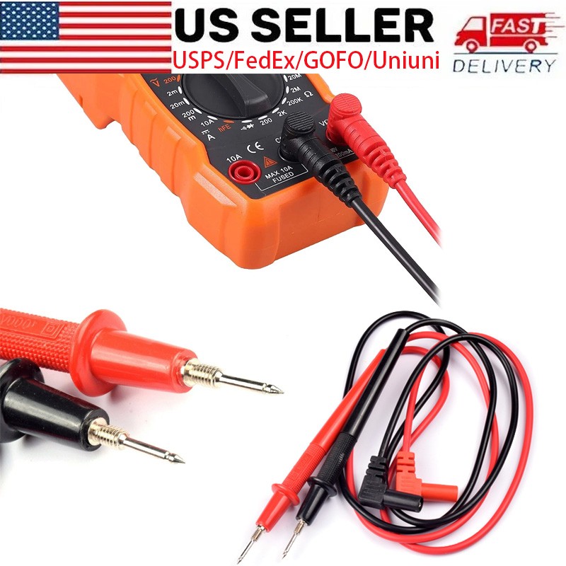 High Quality Universal Test Leads Probe Wire Cable For Digital Multimeter Meter