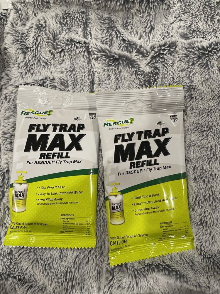 2 Rescue! Fly Trap Max Refill