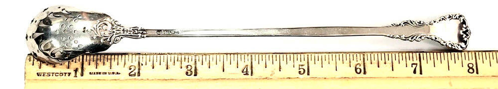 Revere International Silver Long Handle Spoon Barware