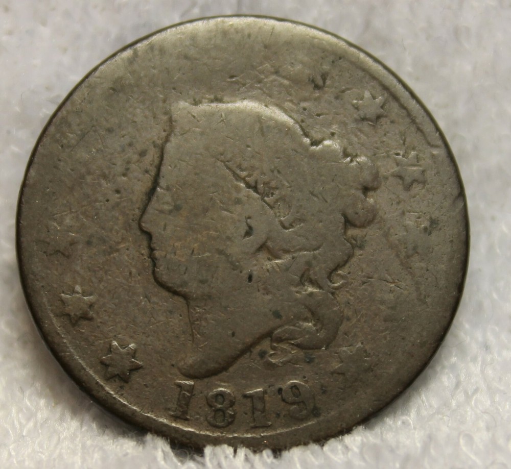 1819 large cent