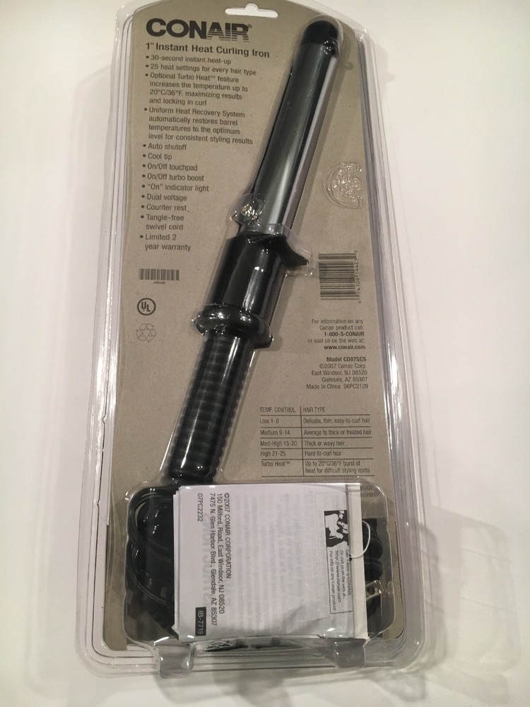 Conair Instaheat 1" Curling Iron - CD87SCS
