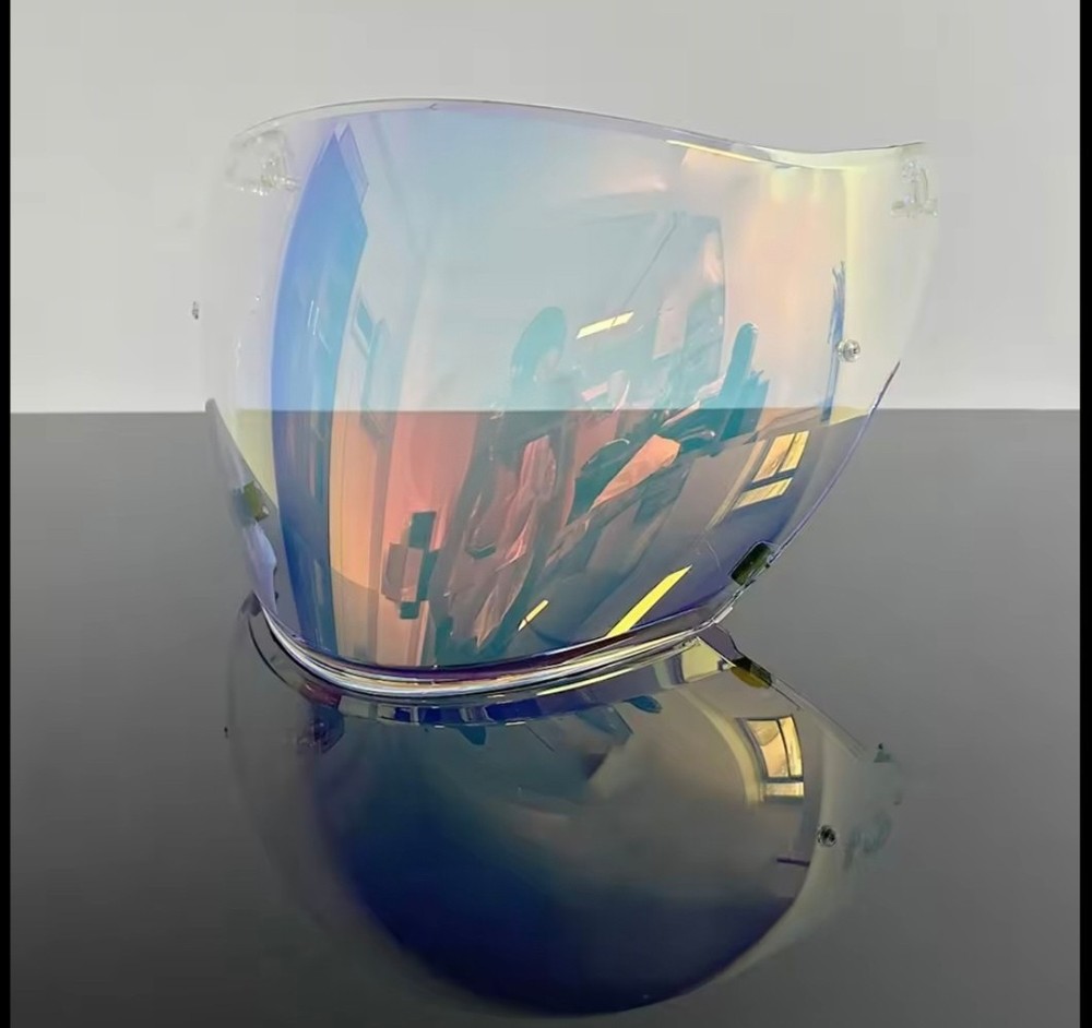 AGV K5 JET Helmet Shield Visor Lens Clear Red