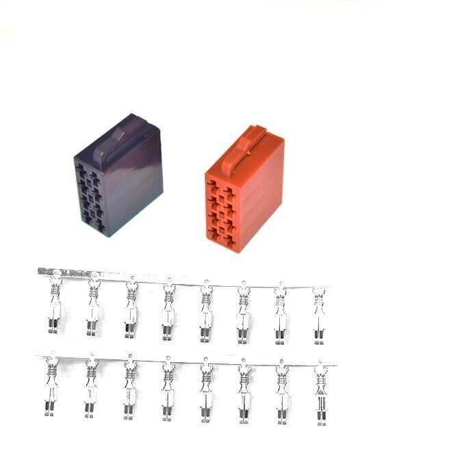 Mounting Kit ISO Connector Set Speaker + Power Car Stereo