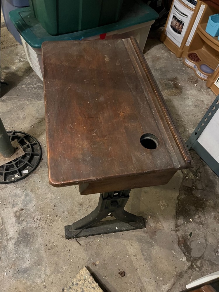 1900's School Desk and Chair