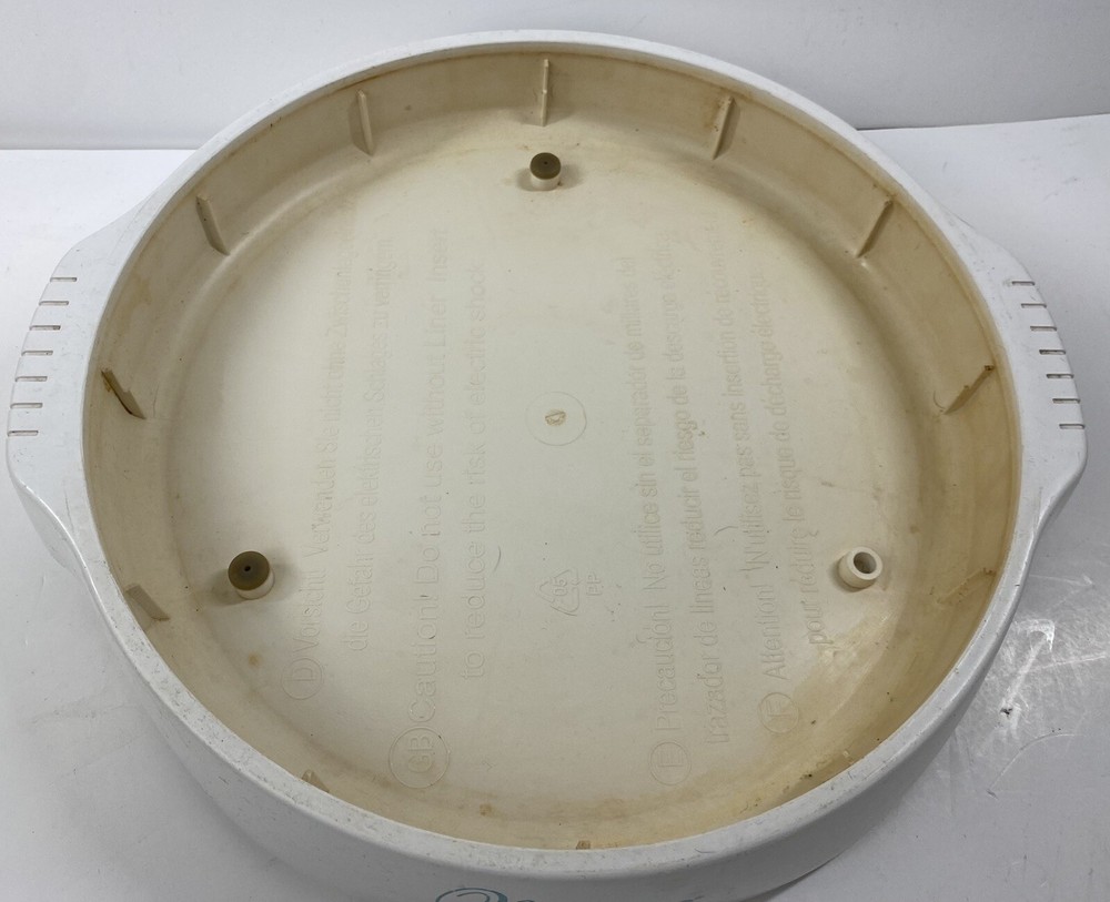 NuWave Pro Oven Replacement Bottom Base Drip Tray Pan Holder Only 20201 20204