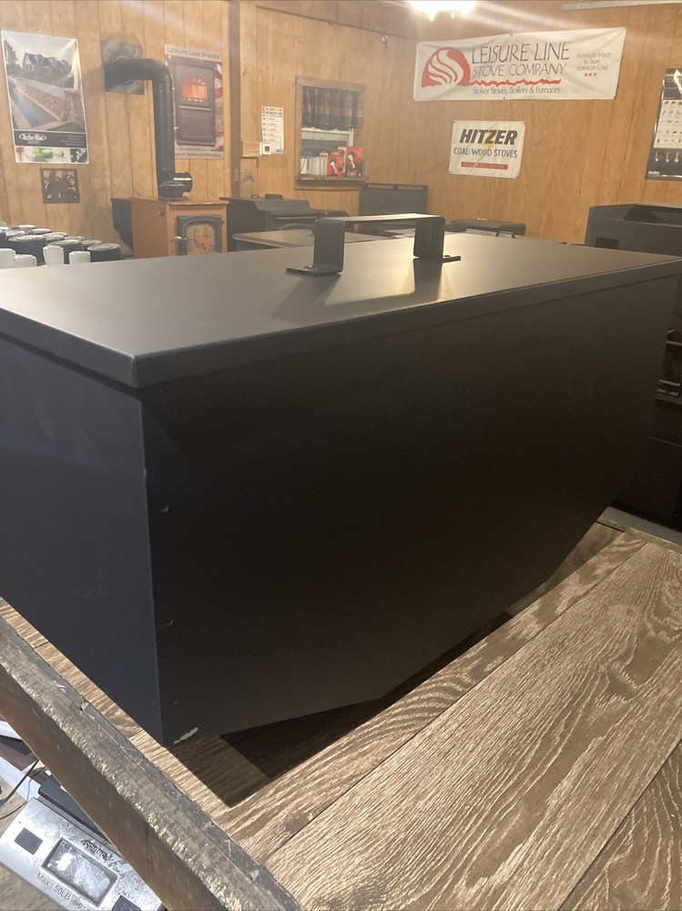 Reading coal stove hopper w/lid