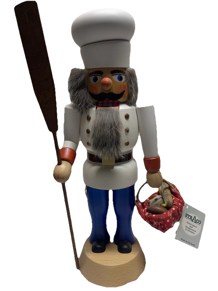 Vintage Stracoland Colmnitz  Erzgebirge Nutcracker Baker 15"