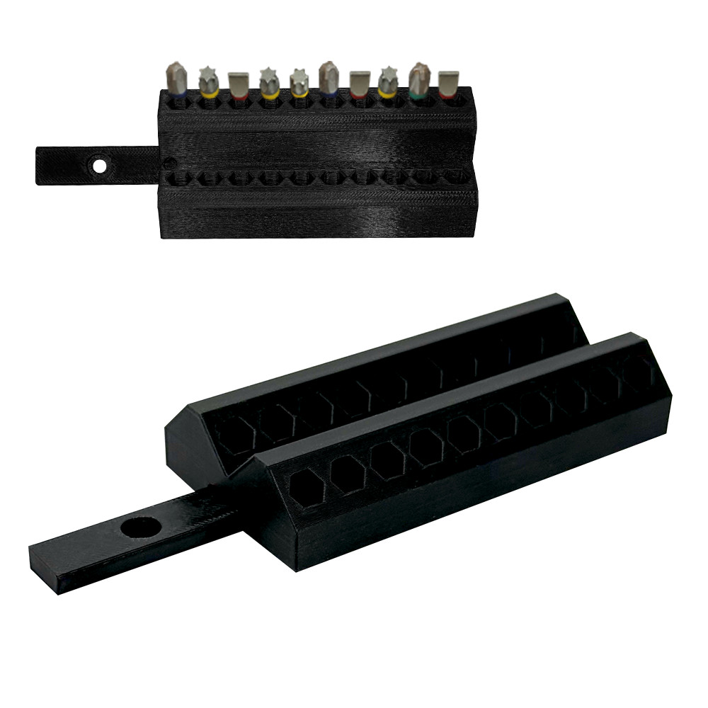 20 pcs Bit set wall mount holder – 20 pcs Bit Set Wall-Mount Holder