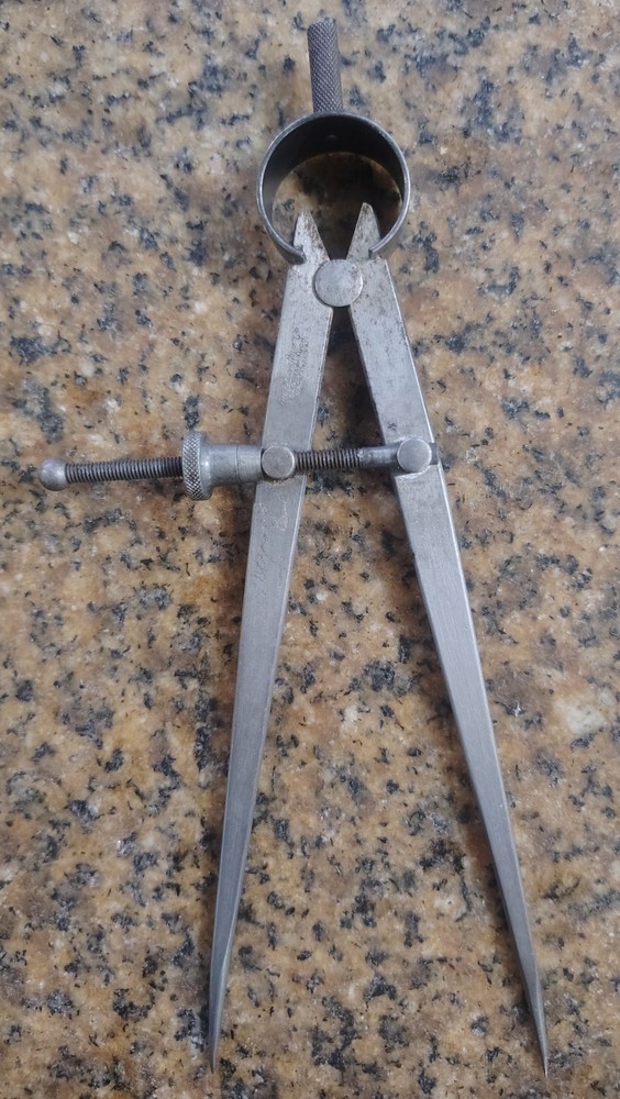 🗽 VINTAGE LUFKIN RULE 6" DIVIDER