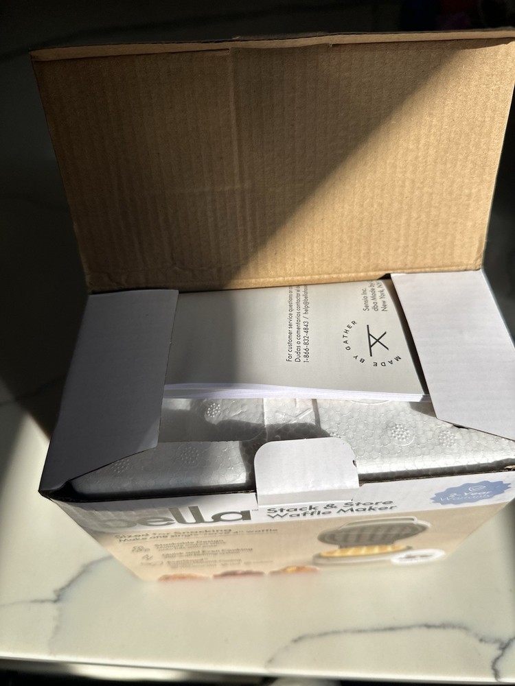 Bella Stack & Store Waffle Maker Fits-anywhere kitchenware Single Serve