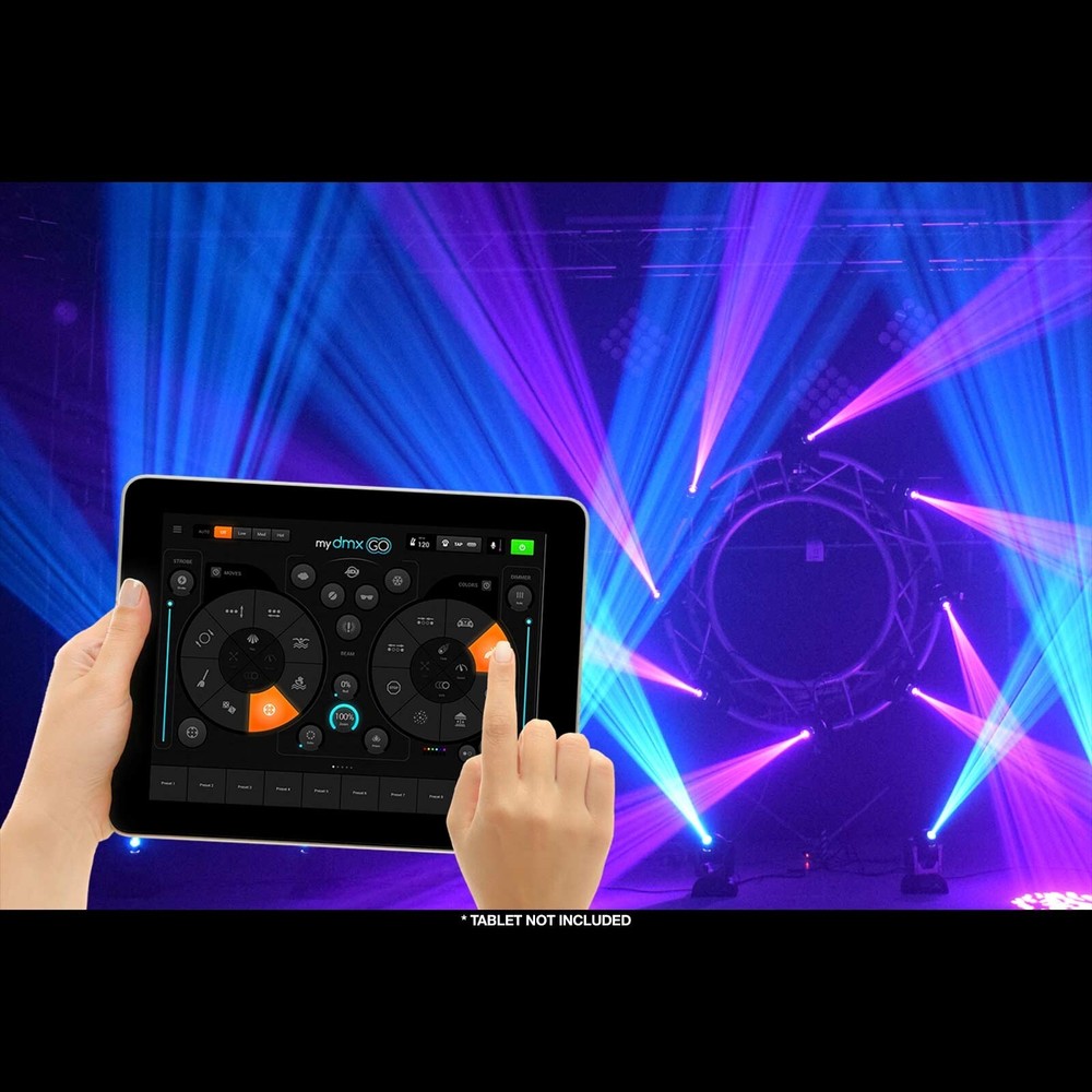 ADJ myDMX Go Portable Wireless Lighting Control System for iPad Android