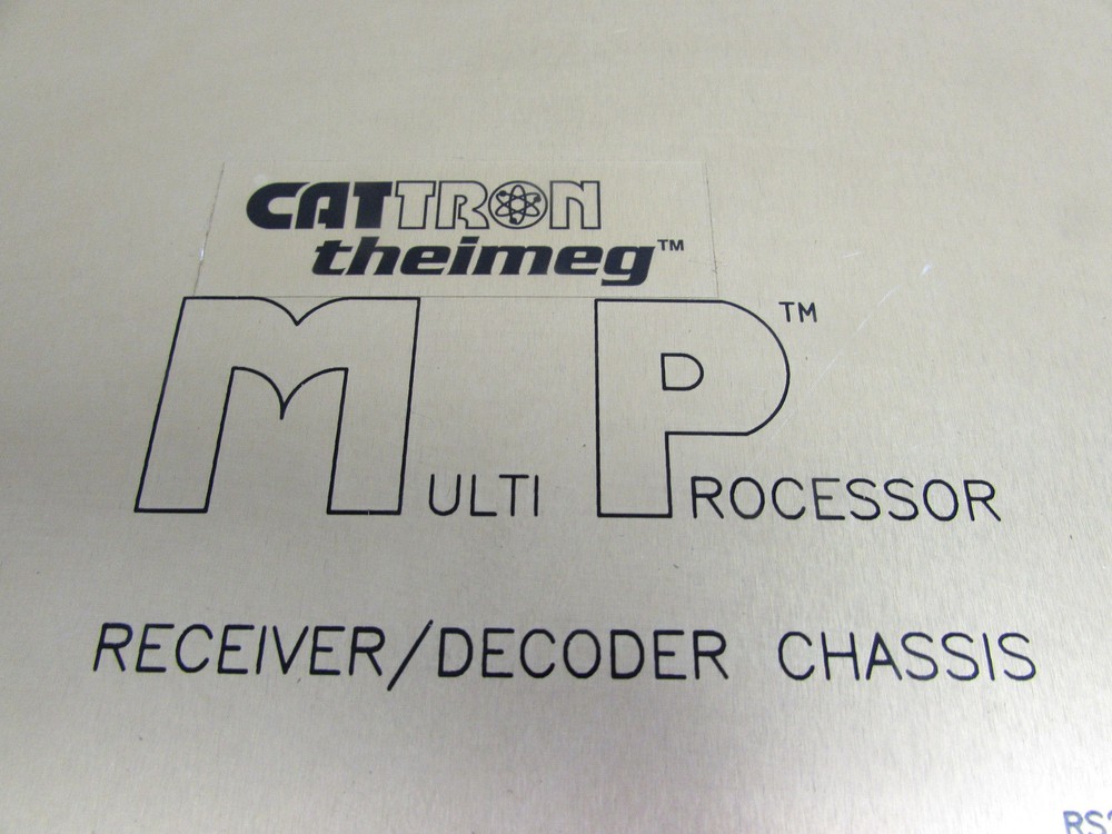 CATTRON THEIMEG R1014T/RD96001 MULTI PROCCESSOR RECIEVER/DECODER CHASSIS *XLNT*