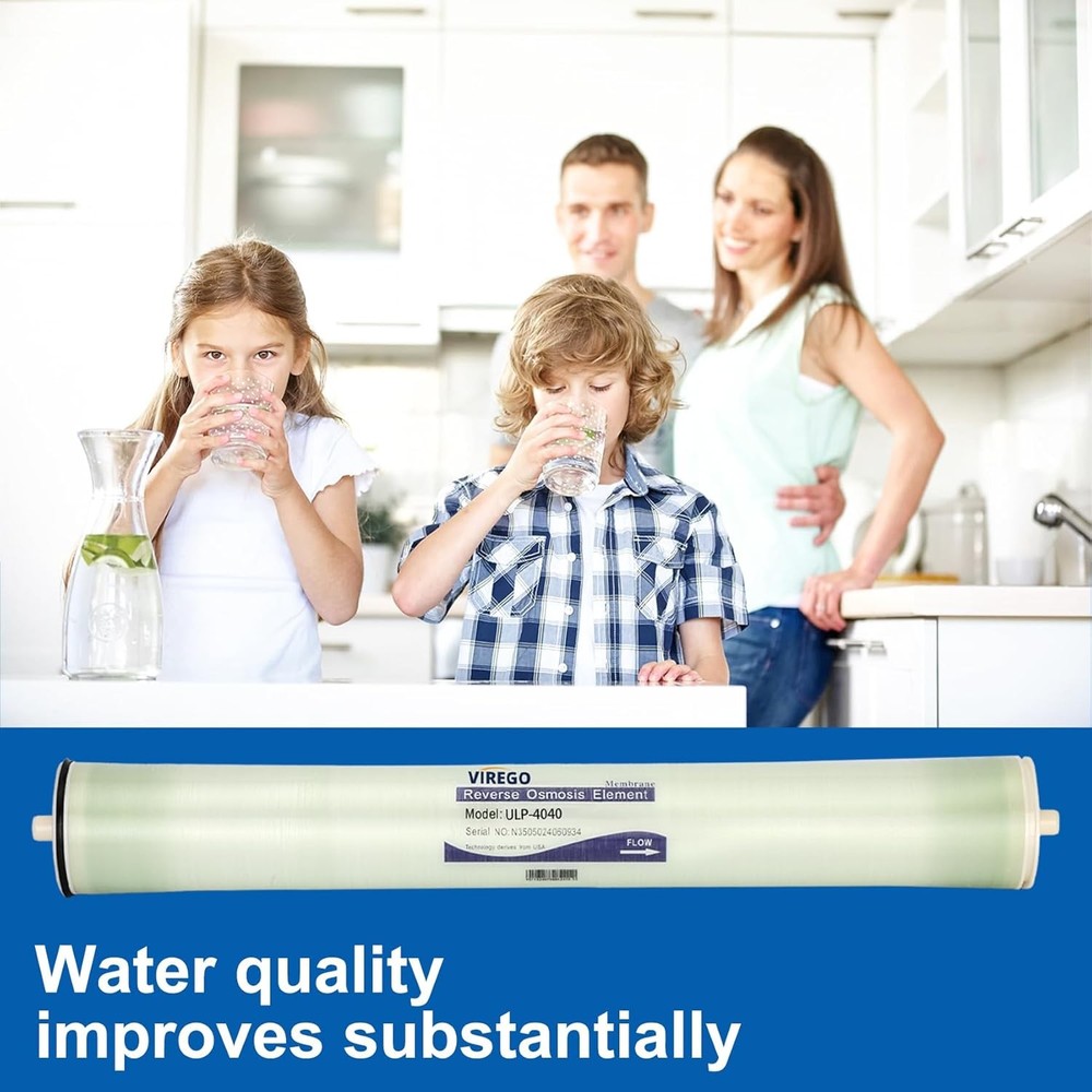 For Reverse Osmosis ULP-4040 2200GPD - 2600 GPD Commercial RO Membrane