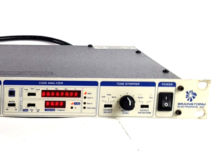 Brainstorm Electronics SR-15+ Time Code Distripalyzer Analyzer Distributor