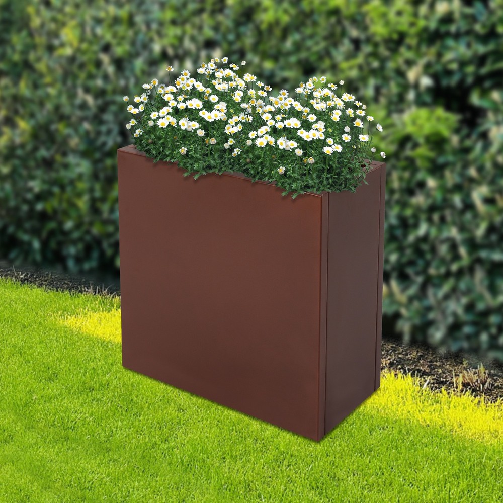 Planter Box, Rectangular Planter Box, Planter Box for Deck, Patio US