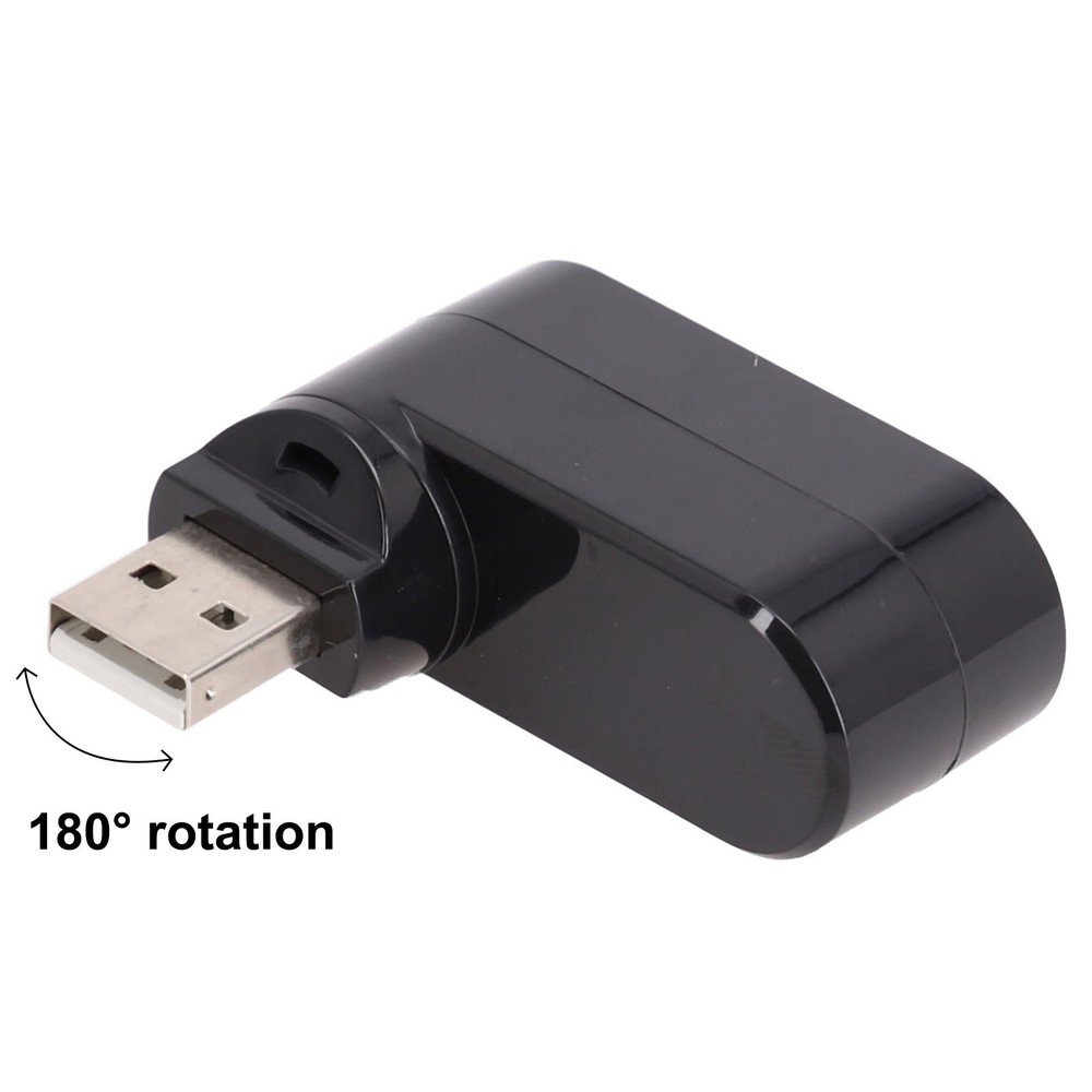 High speed USB 2 0 Rotating Splitter Adapter Hub for Quick Data Transfers