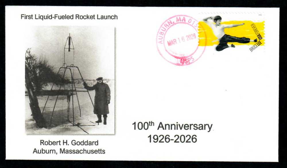 Robert H. Goddard Anniversary Cover