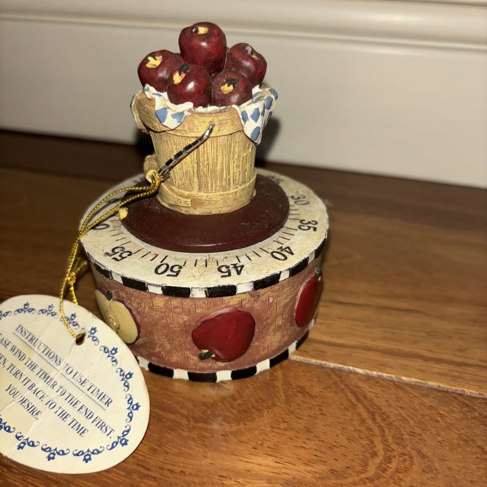 Vintage Kitchen Decor "Apple" timer