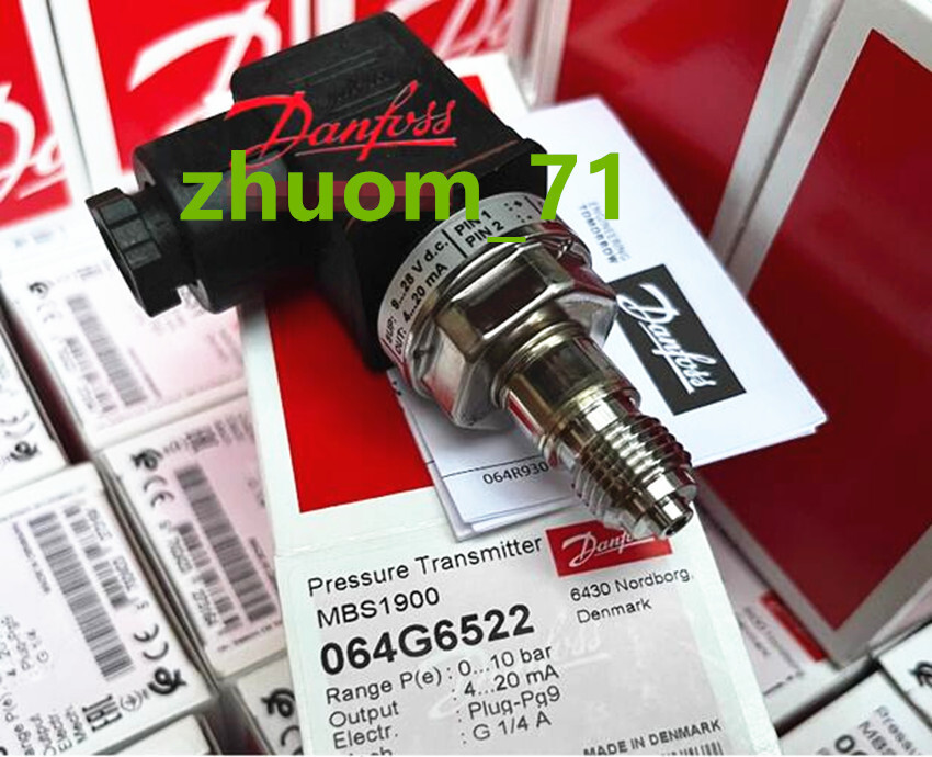 1PC Danfoss pressure transmitter MBS1900 064G6522