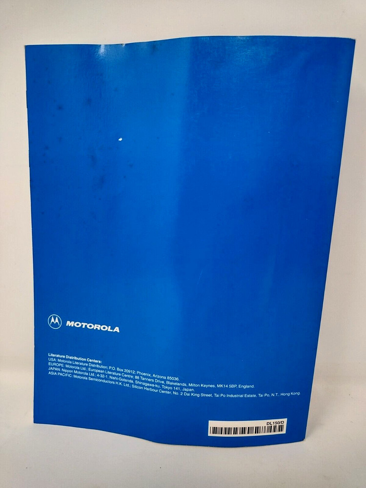 Motorola Semiconductor TVS / Zener Device Data Book 1994