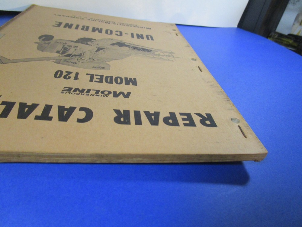 REPAIR CATALOG MOLINE MODEL UNI-COMBINE R-2014