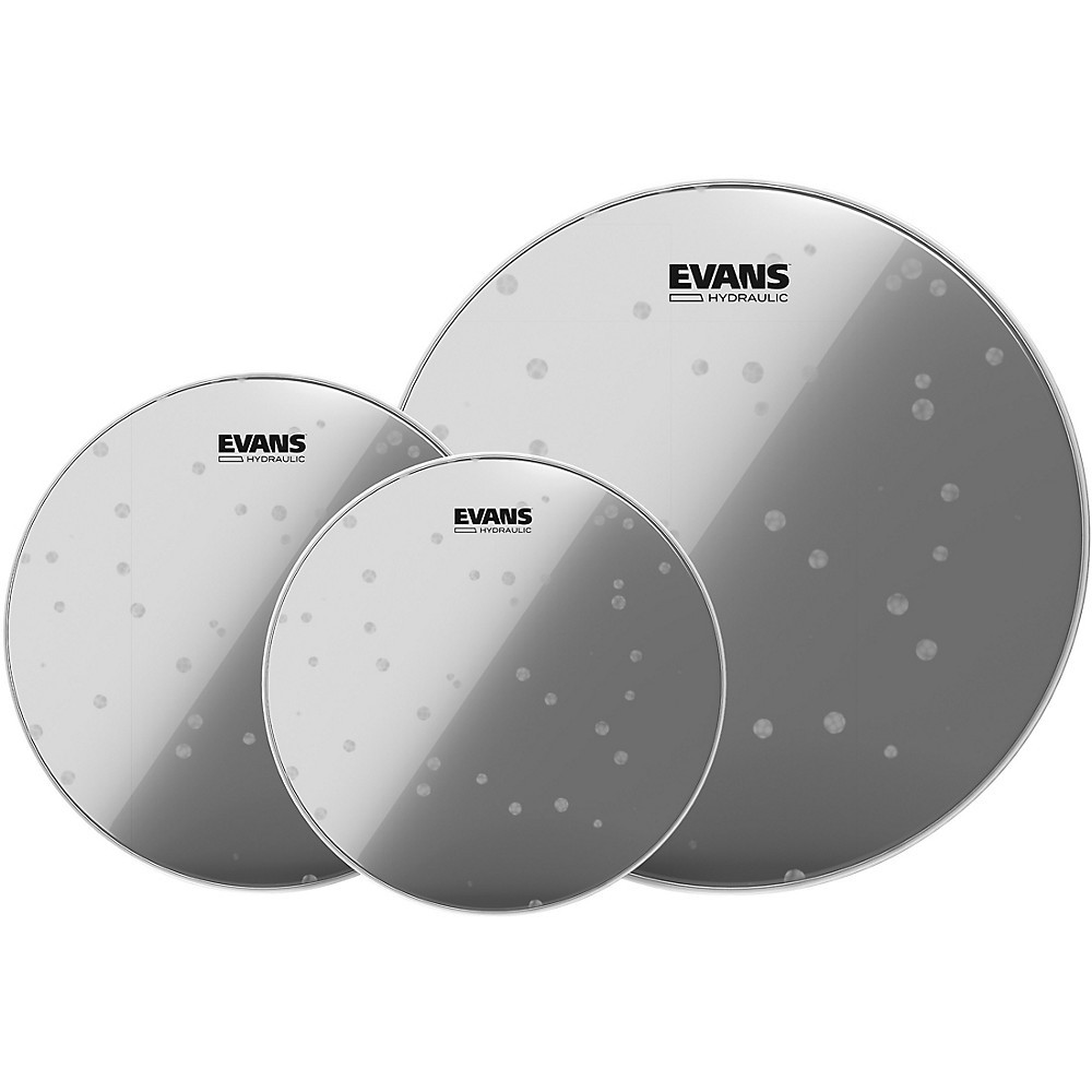 Evans Hydraulic Glass Drumhead Pack Rock