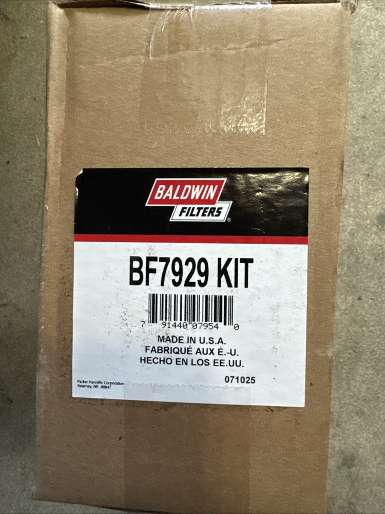 Baldwin BF7929 Kit Fuel Filter New In Box