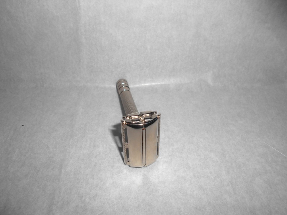 Gillette Ranger Tech 1941 DE TTO Refurbished Replated Nickle 2