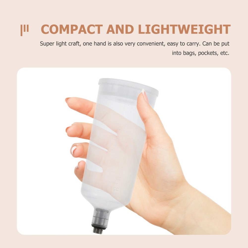 3 Pack Airbrush Sprayer Containers Filter Cup for Paint Pot Replaceable