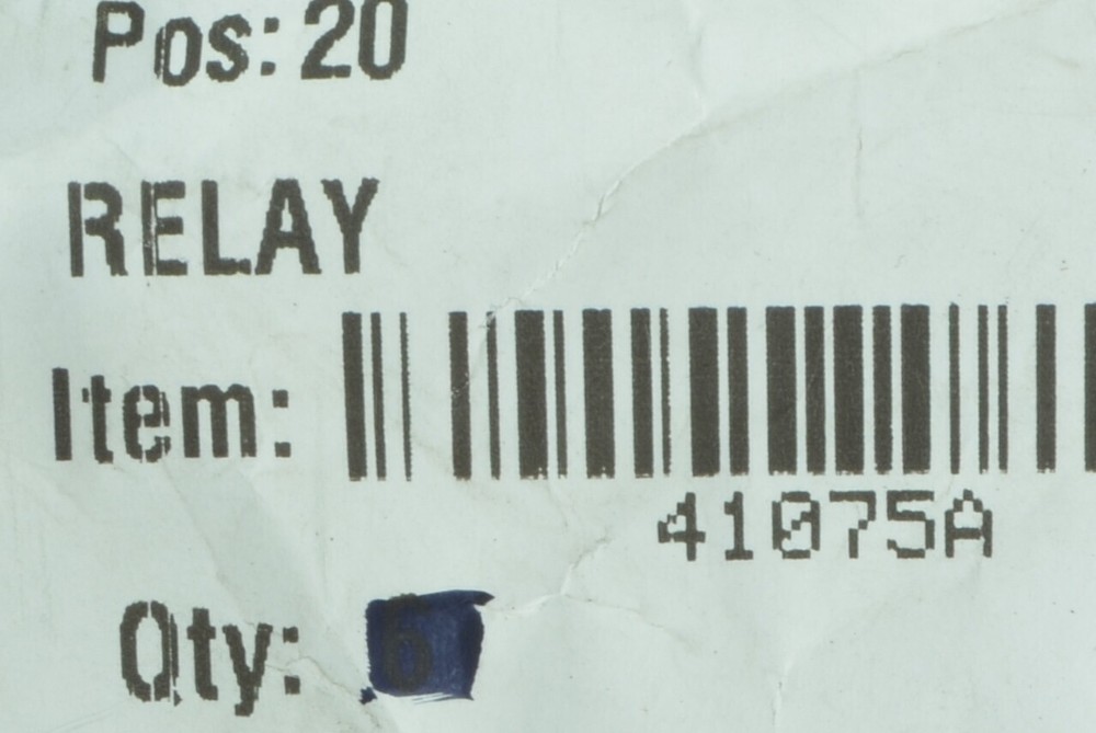 Clarke Nilfisk Advance 41075A Relay