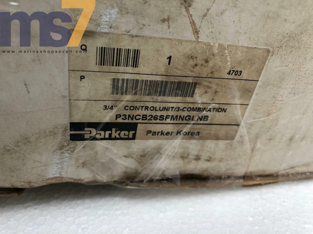 PARKER P3N FILTER REGULATOR LUBRICATOR FRL 3/4" CONTROL UNIT #NEW