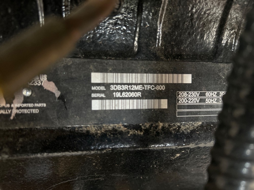 Copeland 3DB3R12ME-TFC-800 compressor