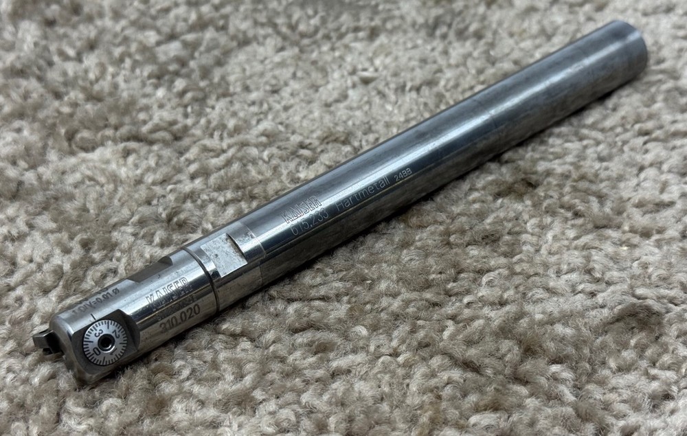KAISER 14mm SOLID CARBIDE MODULAR BORING BAR & BORING HEAD - 310.020 & 615.233