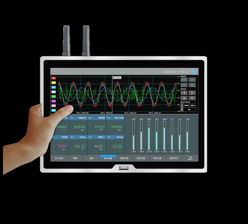 130E Wireless Recorder Touch Screen Remote Control Universal Input Data Logger