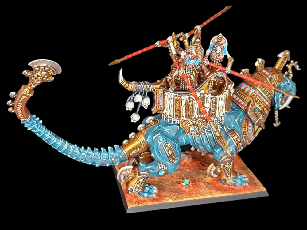 Comission miniature PRO Painted - Warsphinx / Necrosphinx Khemri Warhammer
