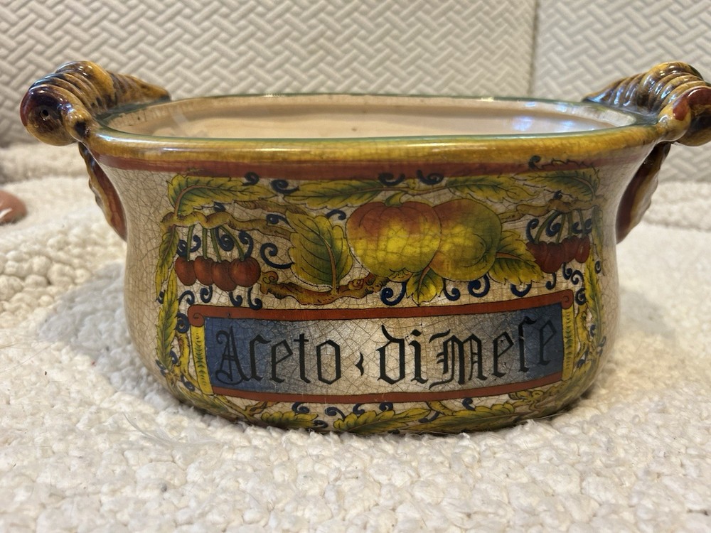 Italian Majolica Planter (Used)