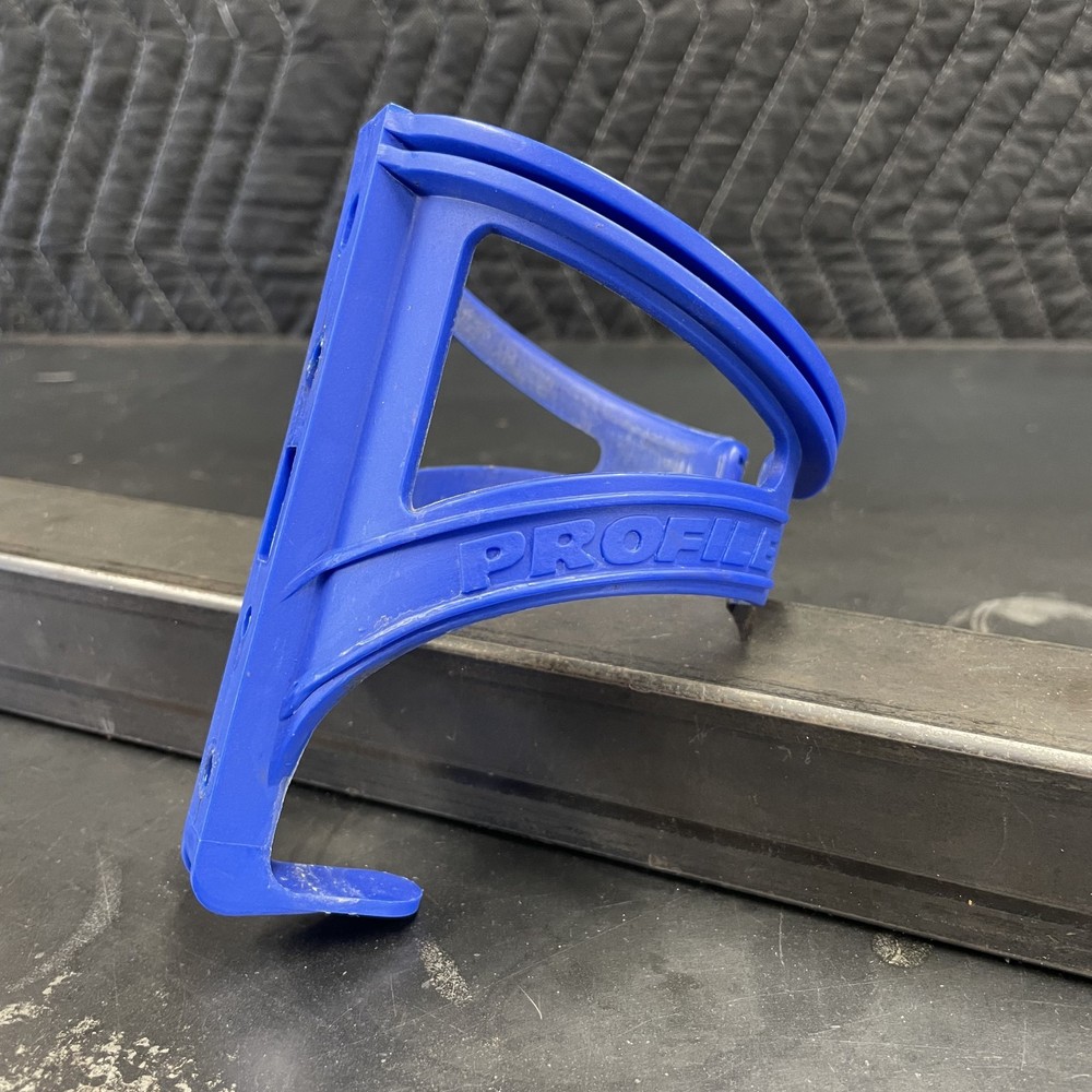 Vintage Blue Profile Bottle Cage - Used