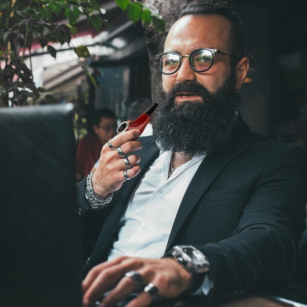 Scotte Shiny Pipe Small red