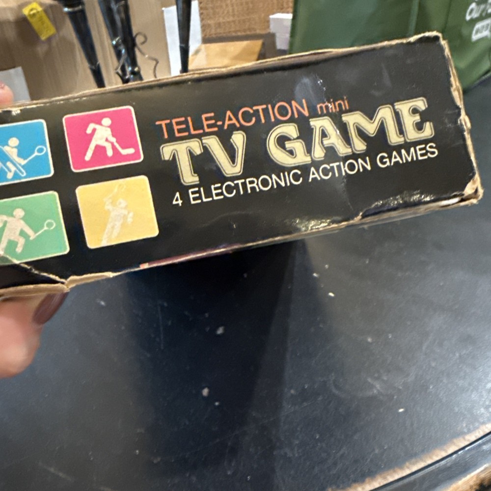 DMS TELE-Action Mini TV Game 1983 electronic action games Untested