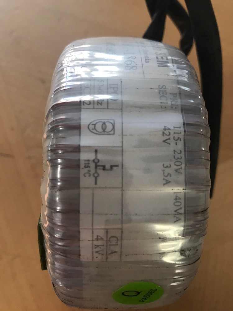 Schaerer Ambiente Transformer P/N 63645