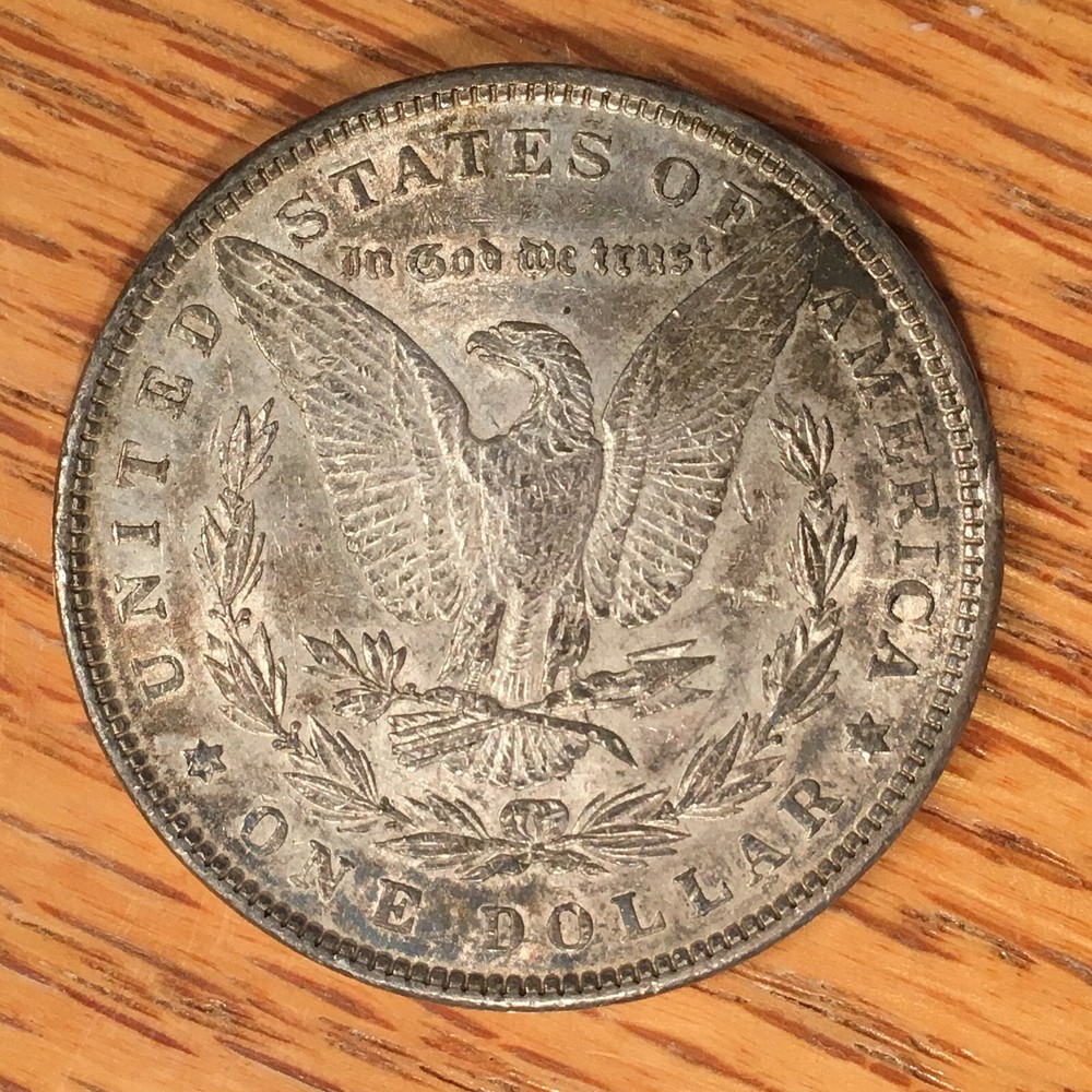 1889 Morgan Silver Dollar - High Quality Scans #i145