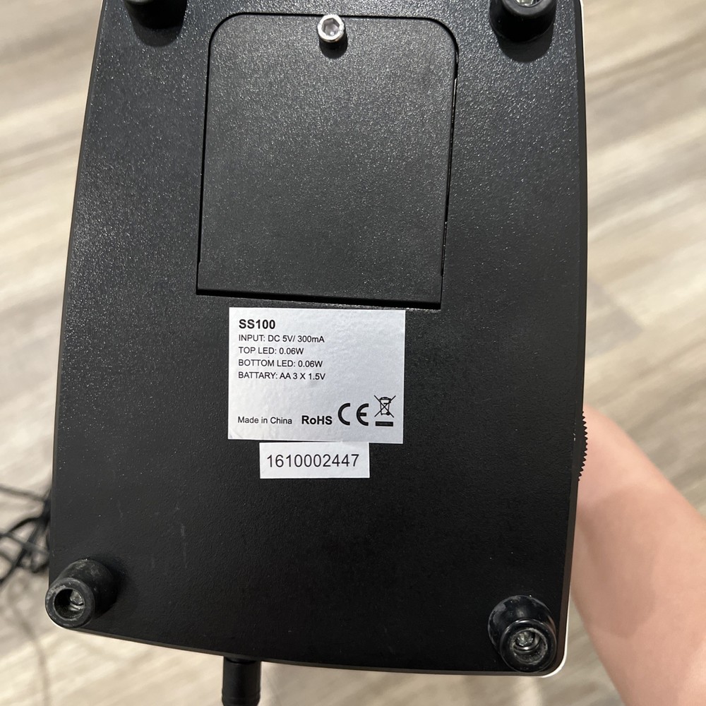 Boreal LIGHTED MICROSCOPE -WORKS! Missing Parts