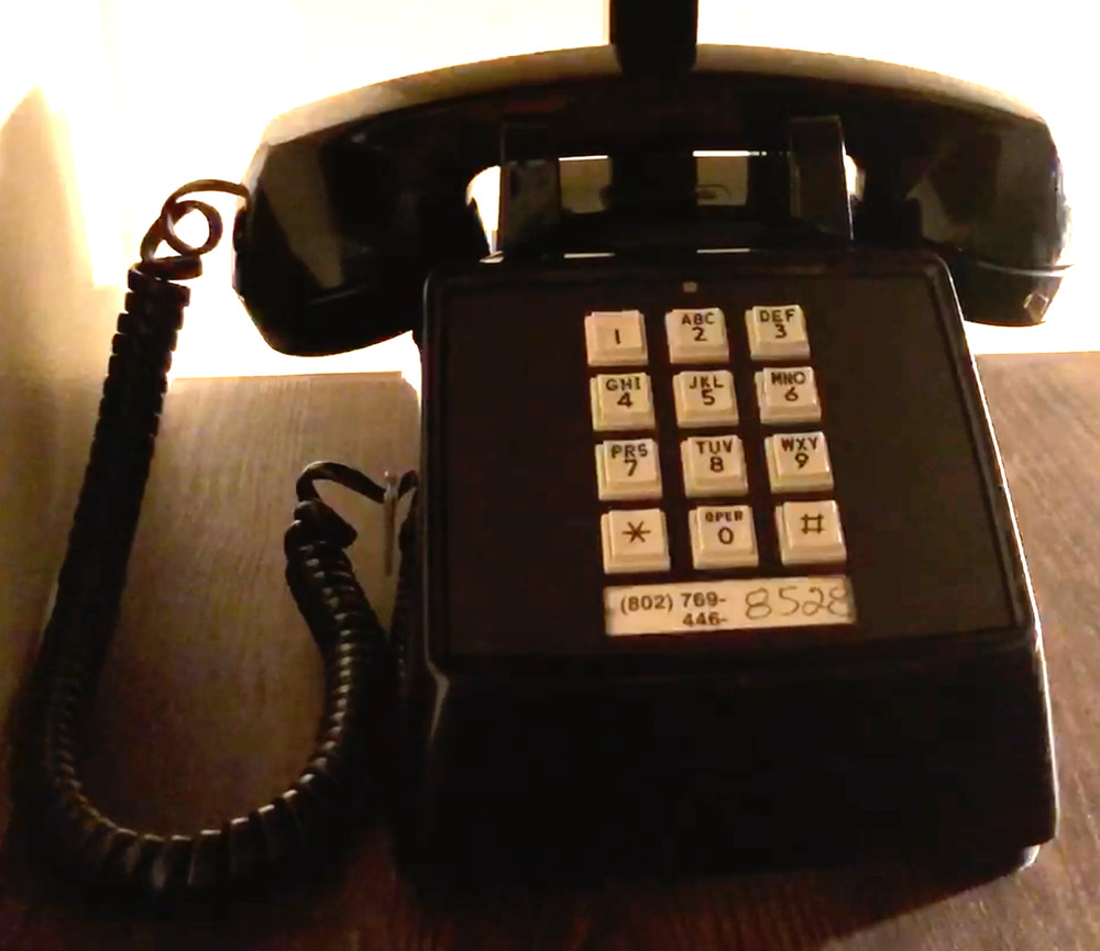 COMDIAL Vintage Black 2500-BC Telephone - ☎️ TESTED AND WORKING! ☎️