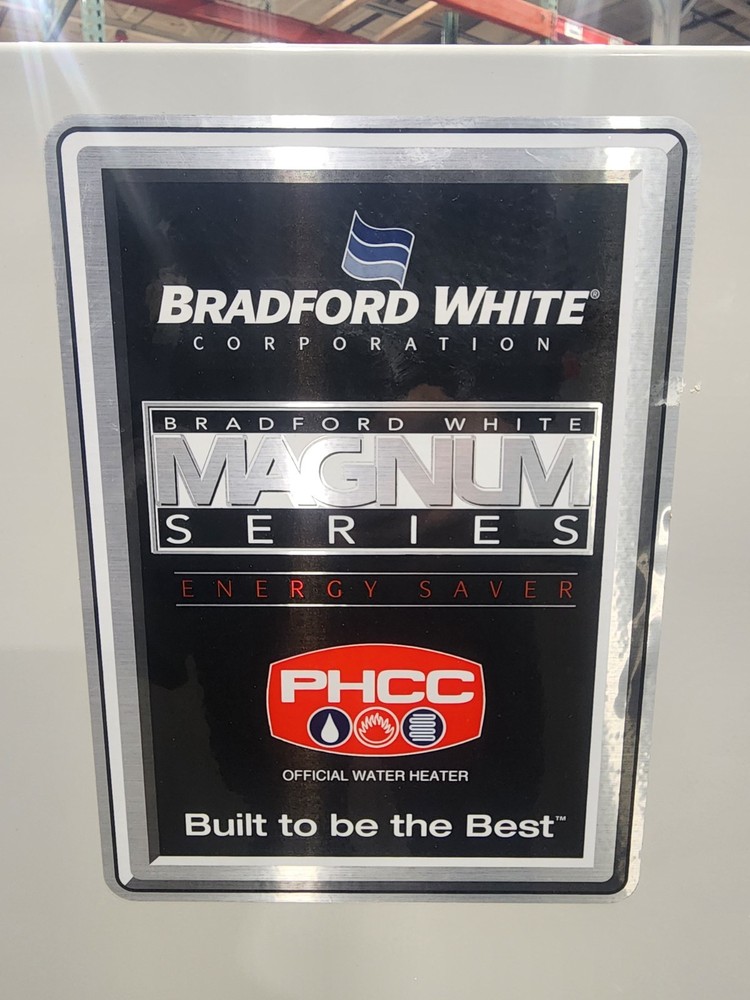 🤠 BRADFORD WHITE 50 GAL MAGNUM SERIES WATER HEATER 276500 BTU/HR 150 PSI HCC