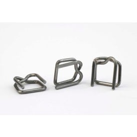 Pac Strapping Standard Duty Polypropylene Strapping Wire Buckles 1/2"" Strap