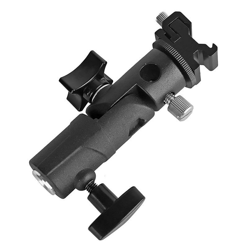 Camera E-Type Flash Speedlite Mount Swivel Stand Light Bracket Umbrella Holder