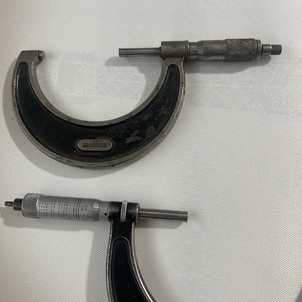 Starrett Micrometer Central Scientific Co. Slocomb Micrometer See Description.